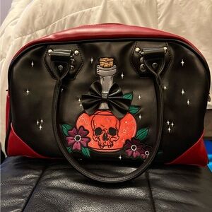 Large Goth Shoulder Bag Purse